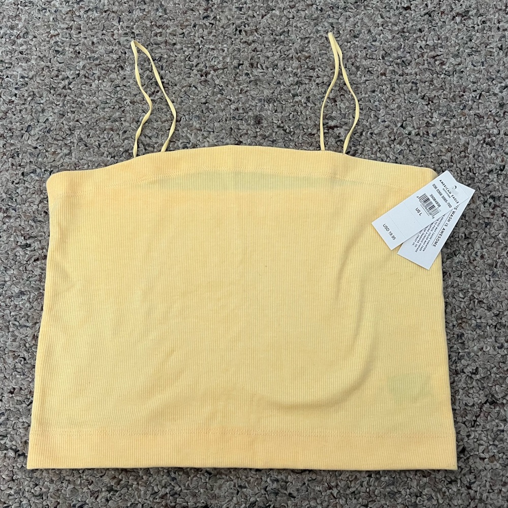 New American Eagle Crop Tank Top